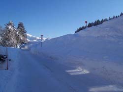 Rückweg von Kirchberg nach Klausen